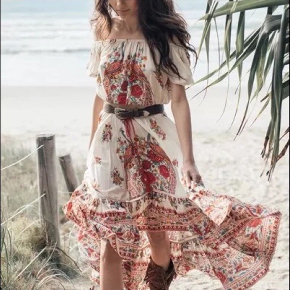 White  Bohemian gypsy maxi DRC175 - Picture 3 of 5